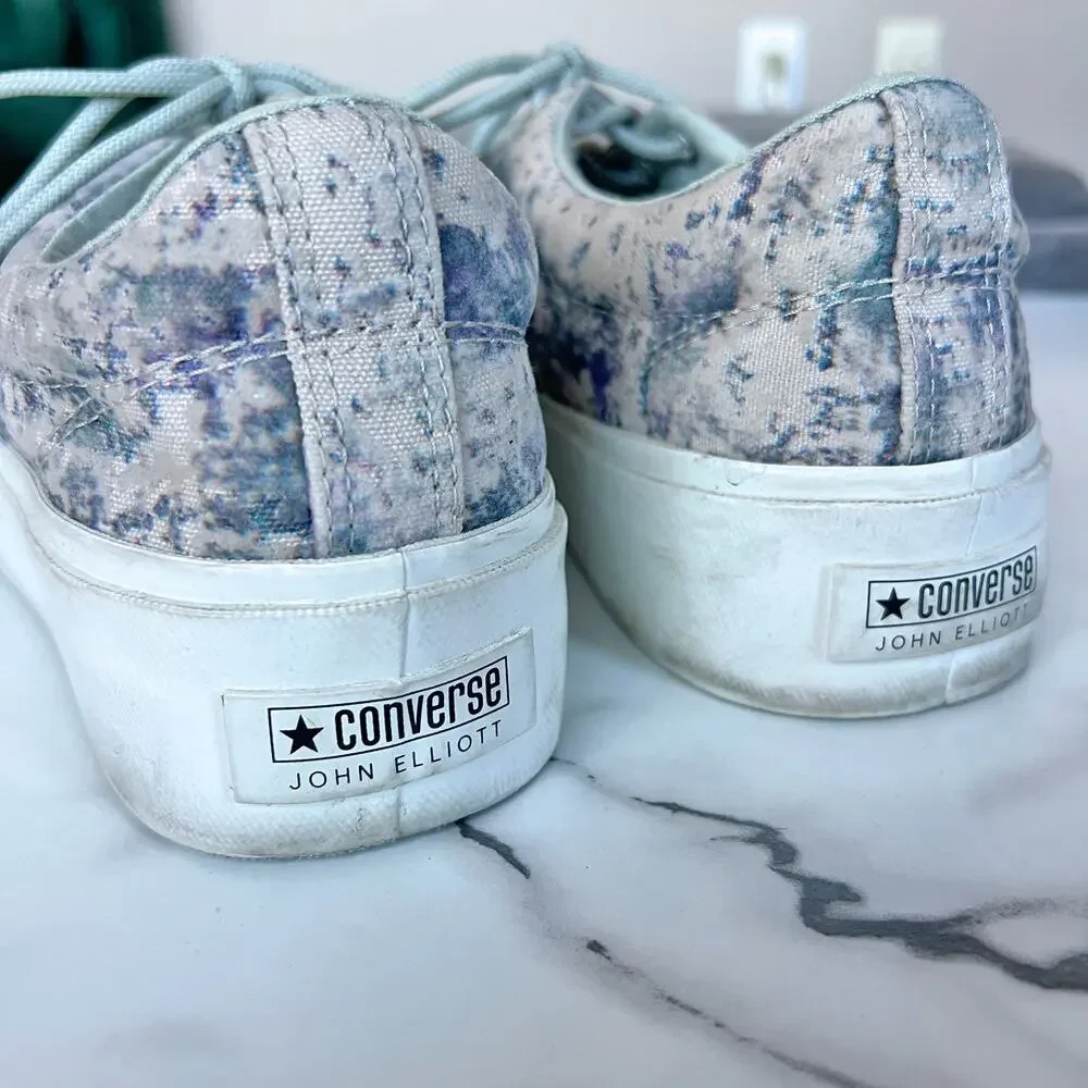 Converse x John Elliott Skid Grip OX French Oak Sneakers Size 9.5e - Picture 6 of 9